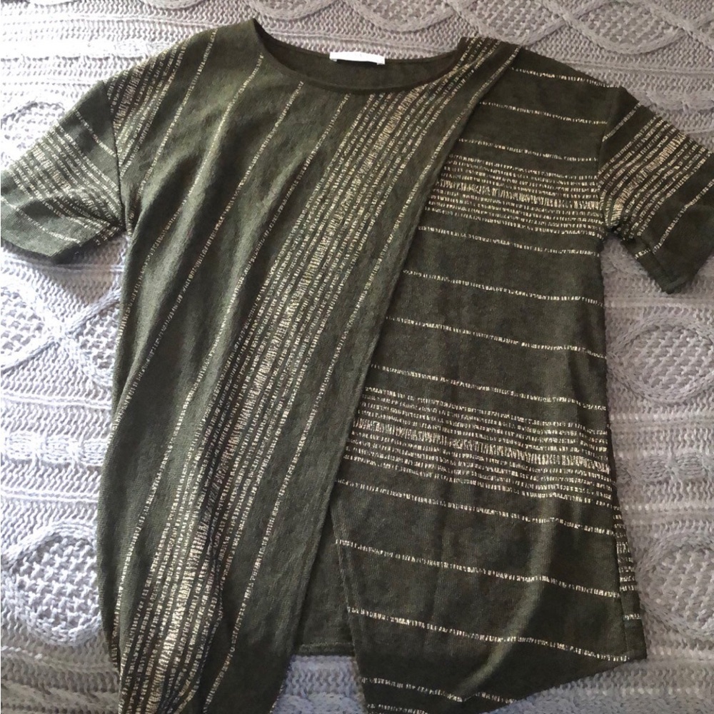 Zara olive green top
